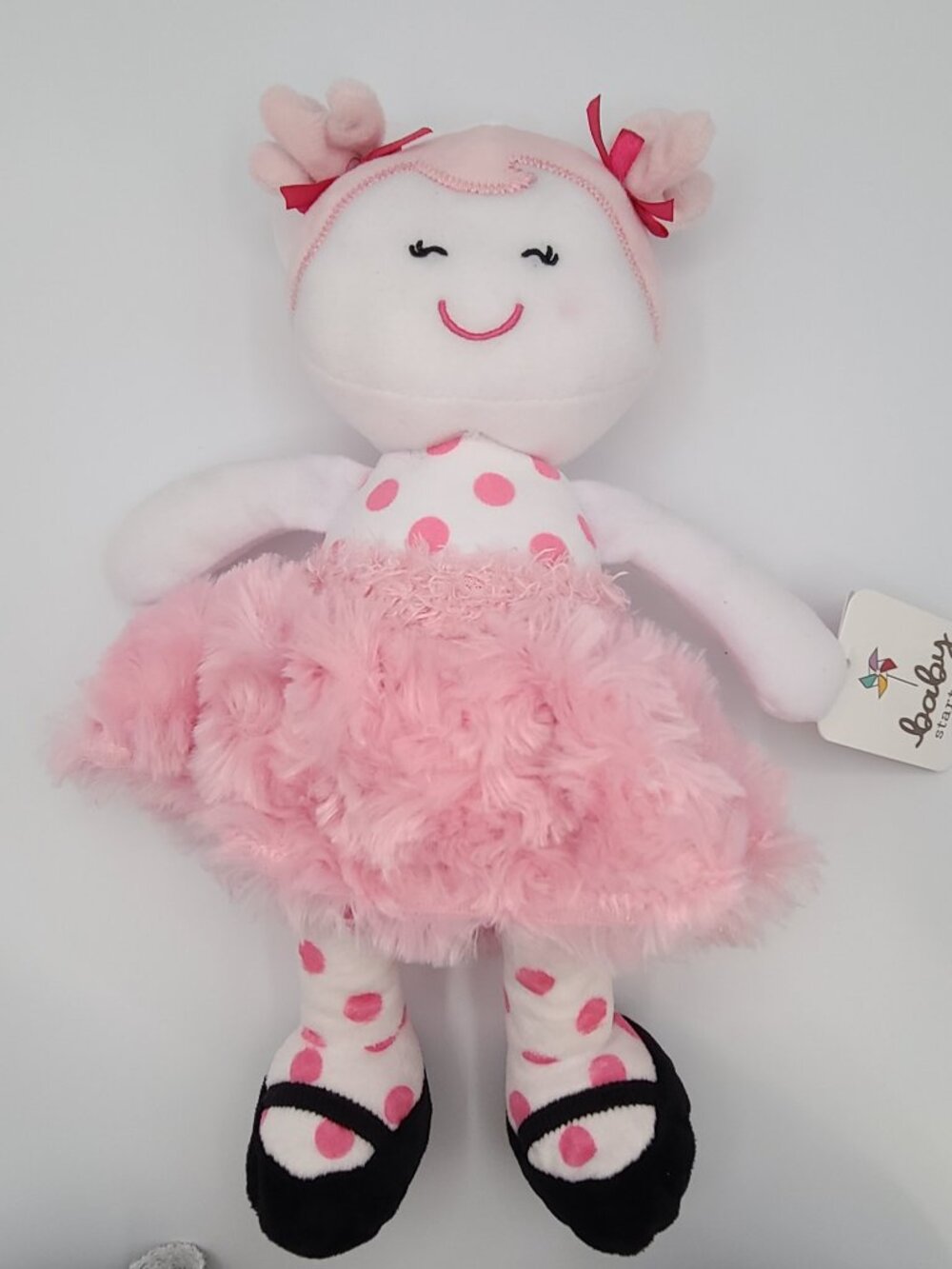 Baby Starters Ballerina Plush Doll Pink Fluffy Tutu 2024 - NWT